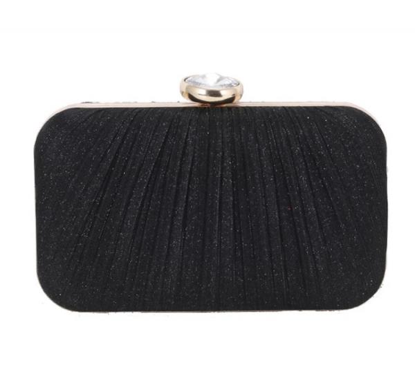 Clutch negru Allegra's Jewelry